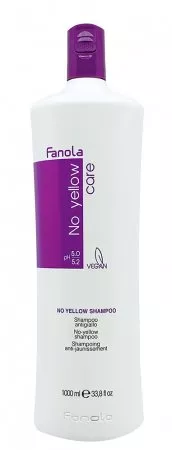 Fanola No Yellow, szampon ochładzający odcień blond, 1000ml