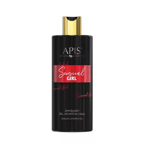 Apis Sensual Girl, Zmysłowy żel do mycia ciała, 500ml