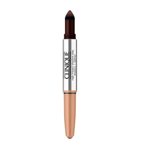 Clinique High Impact Shadow Play™ Shadow + Definer dwustronny cień do powiek w sztyfcie Cafe Au Lait 1.9g