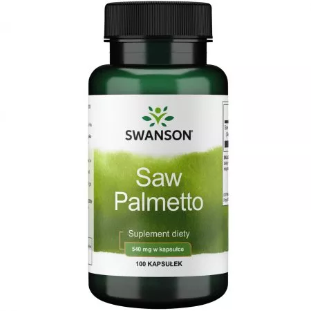 Swanson Saw Palmetto 540mg 100 kaps.
