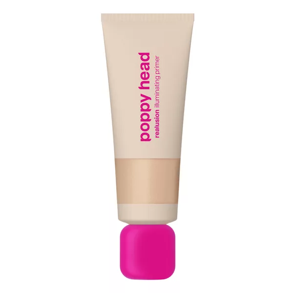 Poppy Head Realusion rozświetlająca baza pod makijaż 01 Glass Beige 30ml