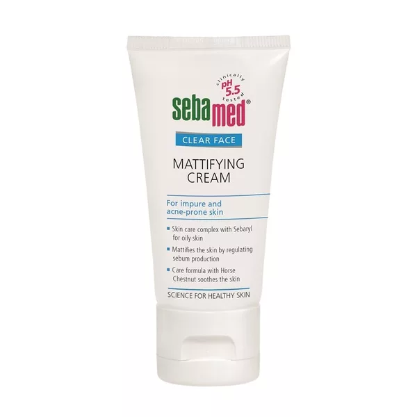 Sebamed Clear Face Mattifying Cream matujący krem do twarzy 50ml