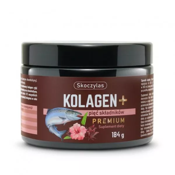 Skoczylas Kolagen+ Premium z łososia suplement diety 184g