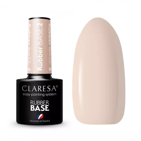 Claresa Rubber Base baza do lakieru hybrydowego 2 5g