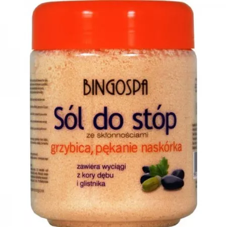 BingoSpa Sól do stóp ze skłonnościami do grzybicy i pękania naskórka 550g