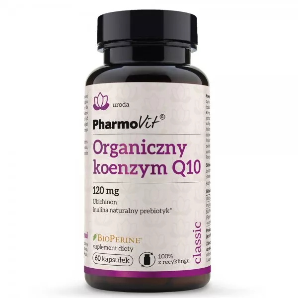 Pharmovit Organiczny koenzym Q10 suplement diety 60 kapsułek