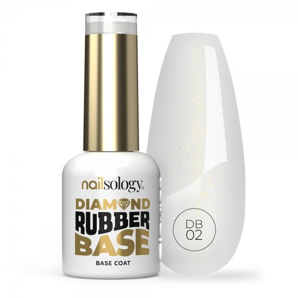 Clavier Nailsology Diamond Rubber Base baza hybrydowa DB02 Beach Babe 8ml