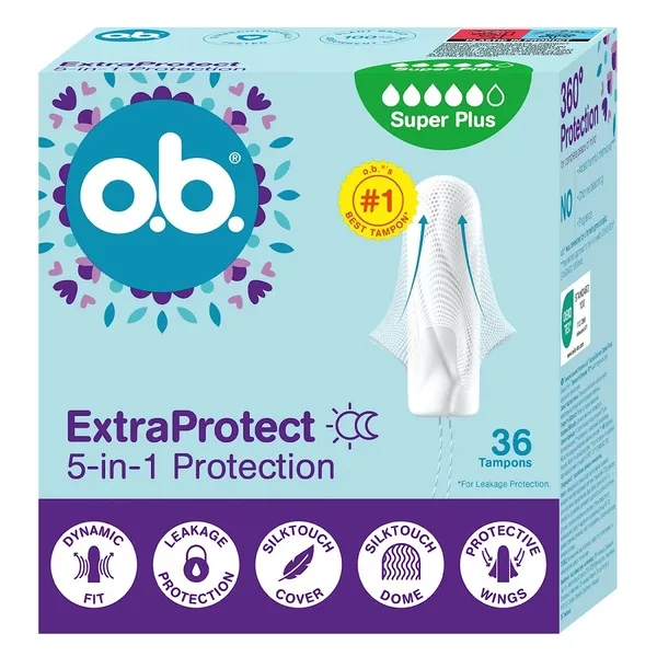 O.B. ExtraProtect Super Plus tampony 36szt.