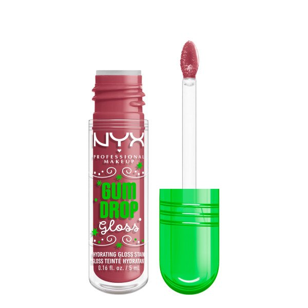 NYX Professional MakeUp Holiday Gum Drop Gloss nawilżający błyszczyk do ust Bubblegum Burst 5ml