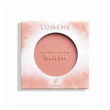 Lumene róż do policzków, Natural Glow 1 Coral Glow, 4g