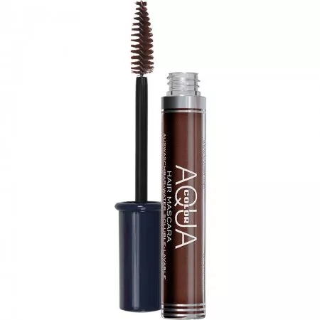 Kryolan, wodna maskara do koloryzowania włosów, 11ml, BROWN