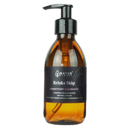 NaturPlanet, Relaks stóp, olejek do masażu, 200ml