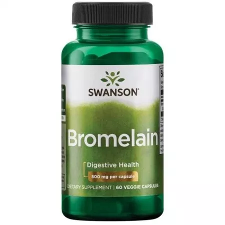 Swanson Bromelina - maksymalna moc 60kaps
