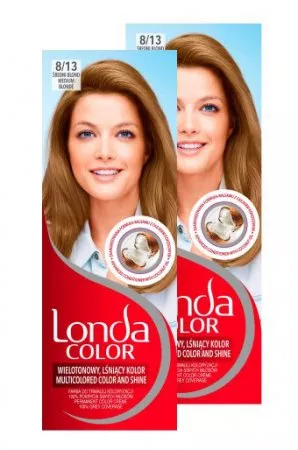 Londa Color, Farba do włosów średni blond 8/13, dwupak