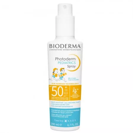 Bioderma Photoderm Pediatrics Spray SPF50+ ochronny spray dla dzieci 200ml