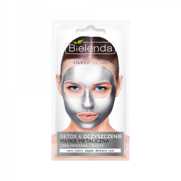 Bielenda, detoksykująca maseczka do cery mieszanej i tłustej