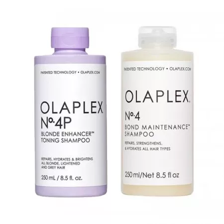 Olaplex, zestaw szamponów dla włosów blond No.4, No.4P
