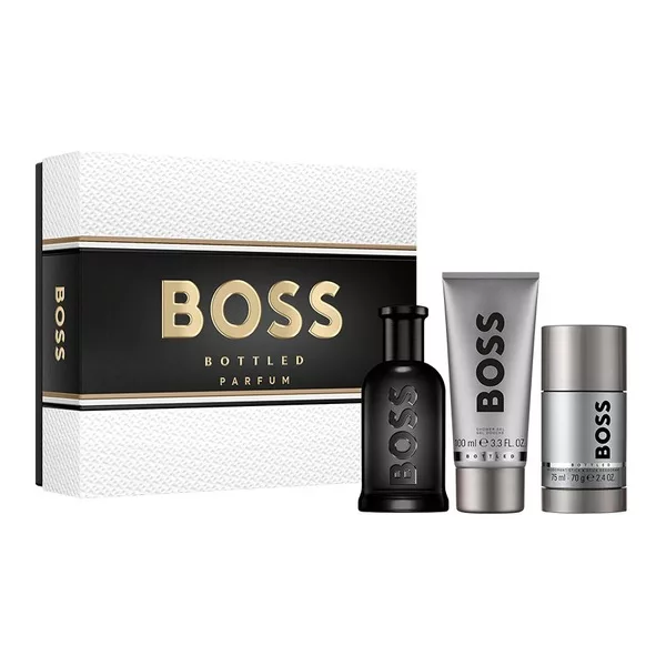 Hugo Boss Boss Bottled zestaw perfumy spray 100ml + żel pod prysznic 100ml + dezodorant sztyft 75ml (M)