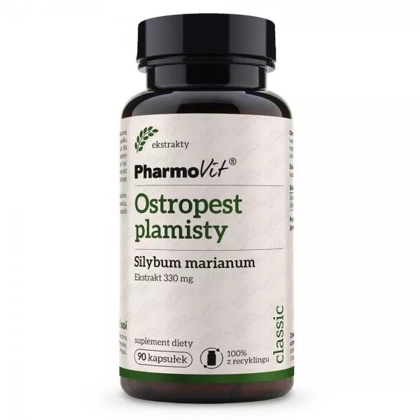 Pharmovit Ostropest plamisty suplement diety 90 kapsułek