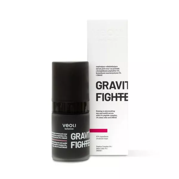 Veoli Botanica Gravity Fighter, napinająco-odmładzające serum pod oczy i na powieki, 15ml