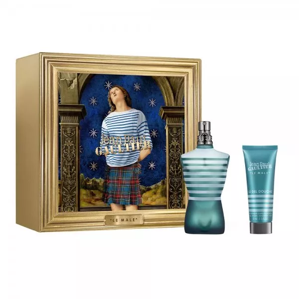Jean Paul Gaultier Le Male zestaw woda toaletowa spray 125ml + żel pod prysznic 75ml (M)