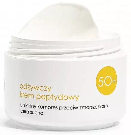 Ziaja 50+, odżywczy krem peptydowy, 50ml