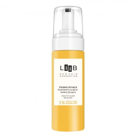 AA LAAB Tetra-C Yuzu pianka do mycia twarzy nawilżająco-rozświetlająca 150ml