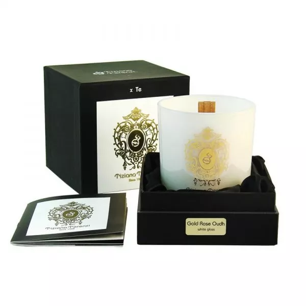 Tiziana Terenzi Gold Rose Oudh świeca zapachowa 170g