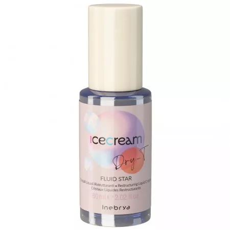 Inebrya Ice Cream Dry-T, odbudowujące kryształki, 60ml