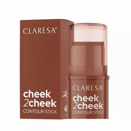 Claresa Cheek 2 Cheek bronzer w sztyfcie 02 Milk Choco 6g