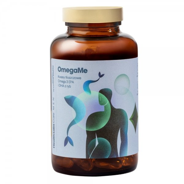 HealthLabs OmegaMe Men suplement diety 120 kapsułek