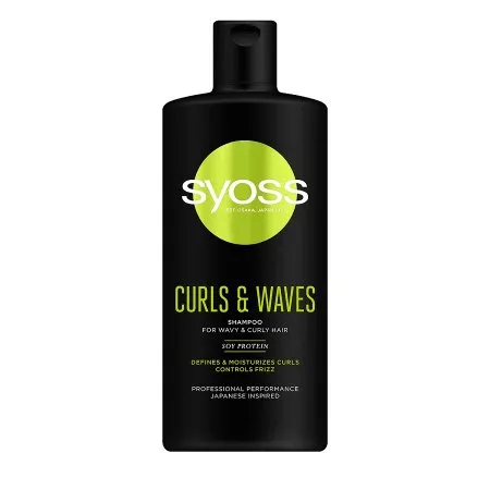 Syoss Curls & Waves Shampoo szampon do włosów falowanych i kręconych 440ml
