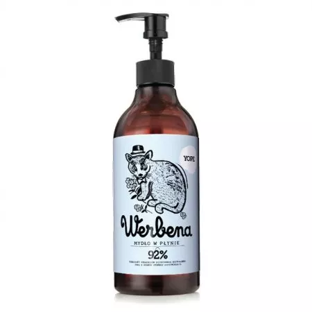 Yope Naturalne mydło w płynie, Werbena, 500ml
