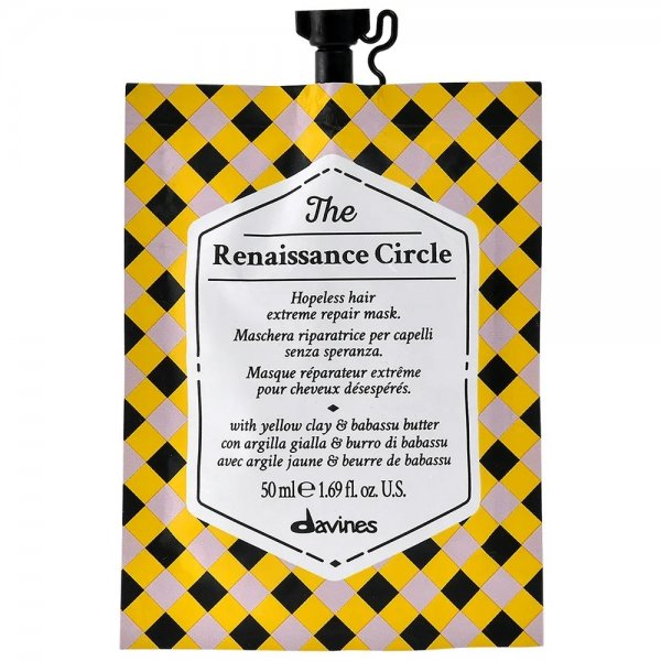 Davines The Renaissance Circle regenerująca maska do włosów zniszczonych 50ml