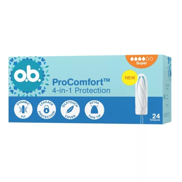 O.B. ProComfort™ Super tampony 24szt.