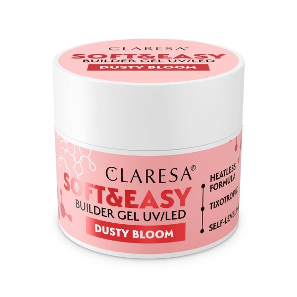 Claresa Soft& Easy Builder Gel żel budujący Dusty Bloom 45g
