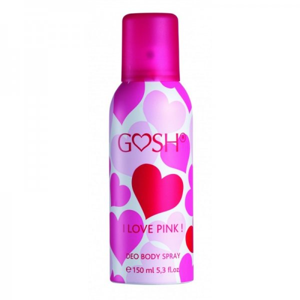 Gosh I Love Pink, dezodorant w sprayu, 150ml