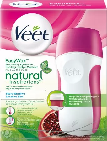 Veet Veet elektryczny system do depilacji ciepłym woskiem w domu Natural Inspirations