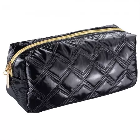 Inter Vion Gold& Black kosmetyczka pikowana czarna