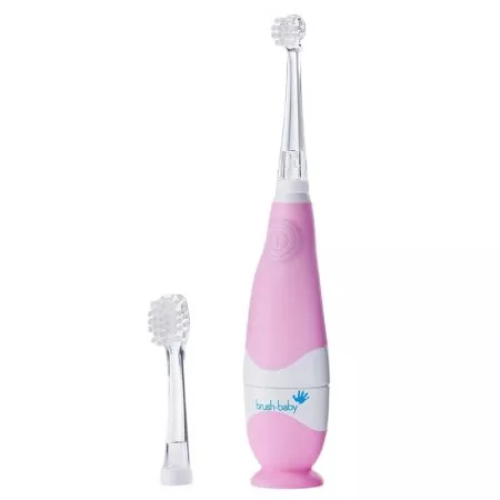 Brush-Baby BabySonic szczoteczka soniczna dla dzieci w wieku 0-3 lat Pink
