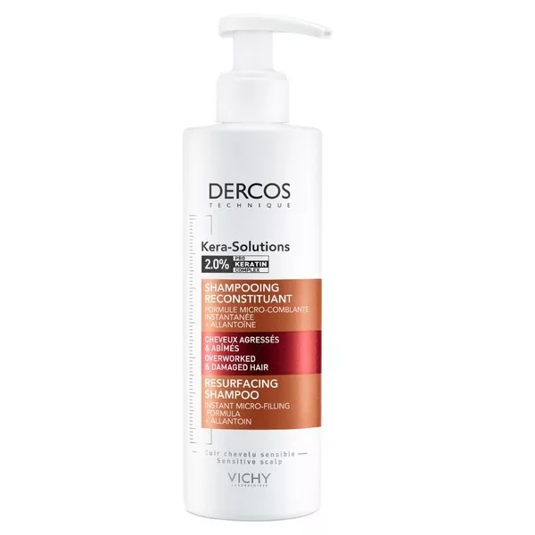 Vichy Dercos Kera-Solutions Repairing Shampoo szampon regenerujący do włosów suchych i zniszczonych 250ml