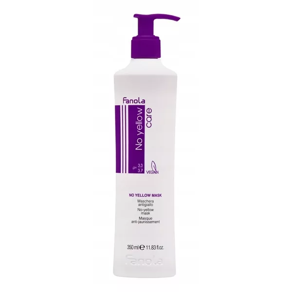 Fanola No Yellow, maska ochładzająca odcień blond, 350ml