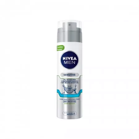 Nivea Men Sensitive żel do golenia 3-dniowego zarostu 200ml