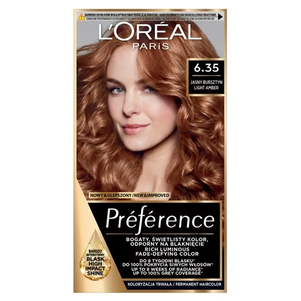 L'Oreal Paris Preference Farba do włosów 6.35 Havane