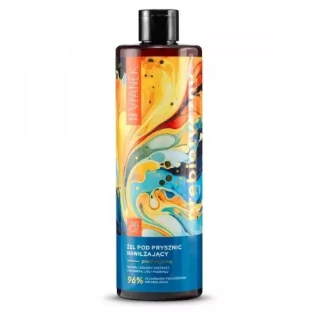 Vianek, prebiotyczny żel pod prysznic nawilżający, 400ml