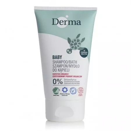 Derma Eco Baby Shampoo Bath szampon i mydło do kąpieli dla dzieci 150ml