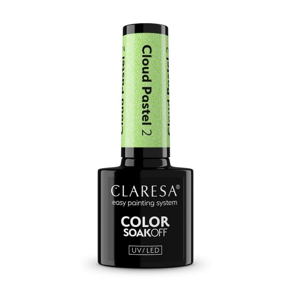 Claresa Color Soak Off UV/LED Cloud Pastel lakier hybrydowy 2 5g