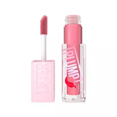 Maybelline New York Lifter Plump, błyszczyk powiększający usta, 001 blush blaze, 5,4ml