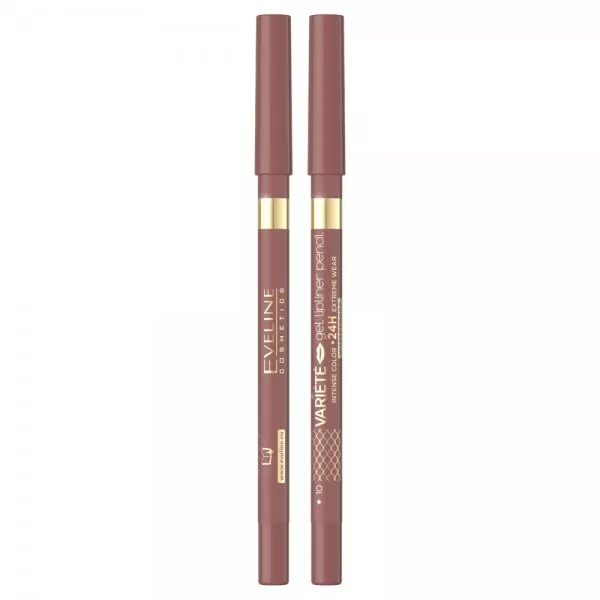 Eveline Cosmetics Variete wodoodporna żelowa konturówka do ust 10