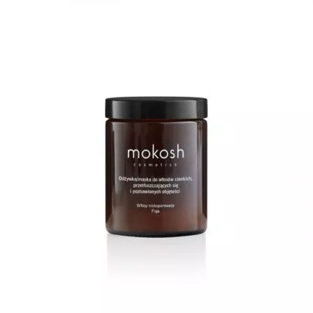 Mokosh, odżywka/maska do włosów cienkich i pozbawionych objętości, Figa, 180ml